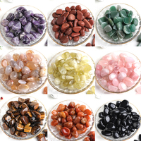 1PC naturalny kryształ ametyst Rose Quartz żwir nieregularne polerowanie próbki minerałów uzdrawianie Reiki kamień akwarium Home Decor 1